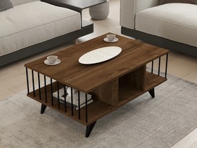Coffee Table Bert - Walnut Walnut
