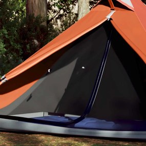 vidaXL Κρεμαστή Σκηνή Tipi 1 Ατόμου Αδιάβροχη Πορτοκαλί
