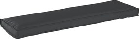 vidaXL Μαξιλάρι Μαύρο 140 x 40 x 8 εκ. Ύφασμα Όξφορντ