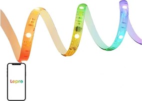 Lepro SW1 Λωρίδα LED RGBIC 10 μέτρων με Wi-Fi και Bluetooth