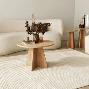 Τραπεζάκι Σαλονιού Sapphire Δρυς GOOPA 60x60x40