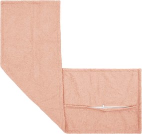 vidaXL Κάλυμμα Μαξιλαριού HOUTEN Ροζ 40 x 145 εκ. Μπουκλέ