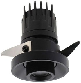 Σποτ Χωνευτό VK/04264/B/C Φ4,3x5cm Led 30-32Lm 3W 4000K Black VKLed Στρόγγυλο