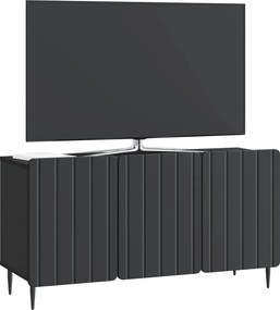 vidaXL Ντουλάπι TV 99 x 34,5 x 52 cm Μαύρο Επεξεργασμένο Ξύλο