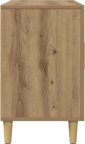 vidaXL Σκευοθήκη Δρυς τεχνίτης 100x36x60 cm Κατασκευασμένο ξύλο