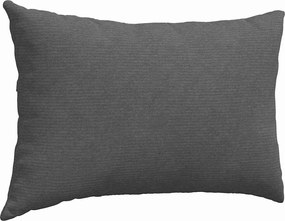 vidaXL Μαξιλάρι Καναπέ 2 pcs Σκούρο Γκρι 60 x 40 cm