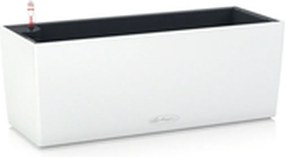 Βάζο Λουλουδιών Lechuza Λευκό Μαύρο πολυπροπυλένιο