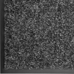vidaXL Πατάκι Εισόδου Πλενόμενο Ανθρακί 60 x 180 εκ.