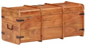 vidaXL Μπαούλο Αποθήκευσης 90 x 40 x 40 εκ. από Μασίφ Ξύλο Ακακίας