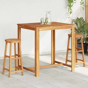 vidaXL Σκαμπό Μπαρ 2 τεμ. από Μασίφ Ξύλο Ακακίας