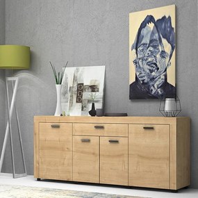 Μπουφές Joseph Megapap χρώμα φυσικό οξιάς 177x40x76εκ.
