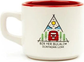 Stewehome κεραμική κούπα δώρο Λευκό 7x7x6 cm