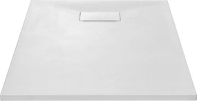vidaXL Βάση Ντουζιέρας Λευκή 120 x 70 εκ. από SMC