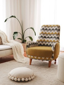 Πολυθρόνα Πολύχρωμο ZIKZAK 88x75x95