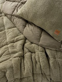 Single Quilt &amp; Pillow Set Pelus - Stone Stone