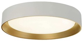 Φωτιστικό Οροφής - Πλαφονιέρα Spirit 4271100 35x7,4cm Led 1800W 24W 3000K White Viokef Aluminum,Acrylic