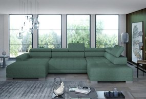 Γωνιακός καναπές Carmel plus-Prasino-Δεξιά