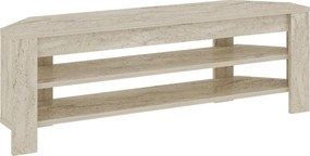 TV Stand Corner - Travertine Travertine