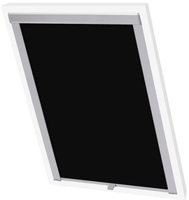 vidaXL Στόρι Ρόλερ Συσκότισης (Blackout) Μαύρο U08/808
