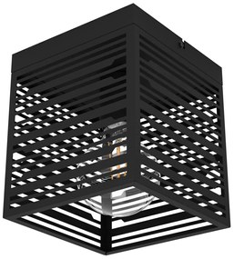 Φωτιστικό Οροφής Eglo 900355 PIEDRITAS Μαύρο Ματ (Black Mat)