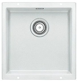 Blanco Subline-U 400-U White SILGRANIT™ PuraDur™ Γρανιτένιος Νεροχύτης Υποκαθήμενος με 1 Γούρνα 43x46 cm
