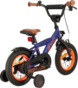 Explorer 12 Inch 20 cm Boys Coaster Brake Blue/Orange