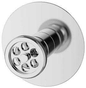 Μίκτης Ντους Μονός Inna 23566 Chrome Karag Κεραμικό,Ορείχαλκος