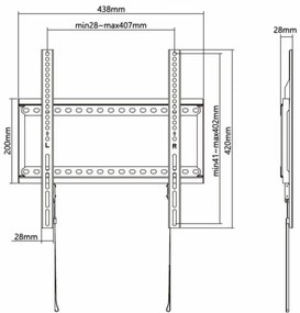 Βάση Τηλεόρασης STELL SHO 5200
