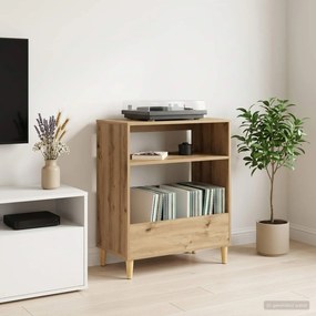 vidaXL Βάση πικάπ Artisan Δρυς 71 x 39,5 x 83 εκ. Επεξεργασμένο Ξύλο
