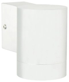 Φωτιστικό Τοίχου Tin Maxi 21509901 12,5x10,5cm 1xGU10 35W IP54 White Nordlux Metal, Glass