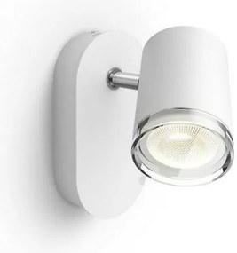 Έξυπνο Φωτιστικό Μπάνιου Σποτ Led GU10 5W Λευκό Dimmer Hue WA Adore 929003056101 Philips Hue-929003056101-Λευκό 929003056101