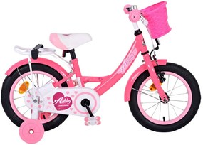 Ashley 14 Inch 22,5 cm Girls Coaster Brake Dark PinkVolare