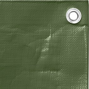 vidaXL Μουσαμάς Γκρι 260 γρ./μ.² 6x10 μ. από HDPE