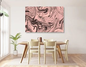 Εικόνα αφηρημένο μοτίβο σε παλιά ροζ απόχρωση - 60x40