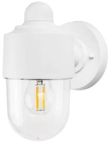 Απλίκα Φωτιστικό Τοίχου 1xE27 Πλαστικό IP44 LP-210 Heronia Lighting-42-0024-Λευκό 42-0024