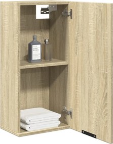 vidaXL Ντουλάπι Μπάνιου Επιτοίχιο Sonoma Δρυς 32 x 20 x 67 εκ.