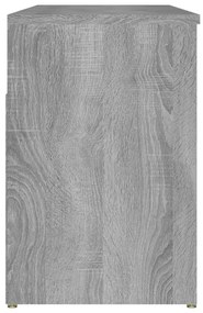 Παπουτσοθήκη Γκρι Sonoma 105x30x45 εκ. από Επεξεργασμένο Ξύλο - Γκρι