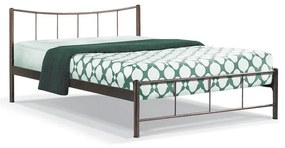 Metal Bed Smile Καφέ Σφυρήλατο, 0.90x200 εκ.