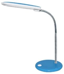 Φωτιστικό Γραφείου LED 5W 4000Κ Με Σπιράλ BAZ ACA-15205LEDBE-Μπλε 15205LEDBE