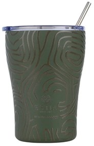 ESTIA ΘΕΡΜΟΣ COFFEE MUG SAVE THE AEGEAN 350ml OLIVE FLOW 01-31725