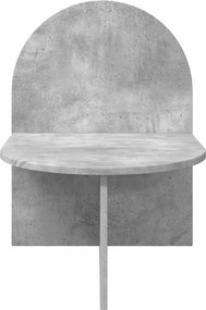vidaXL Κομοδίνο Γκρι Σκυροδέματος 48 x 49 x 65 εκ.