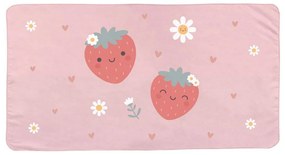 Παιδική Πετσέτα Θαλάσσης Microfiber (90x160) Monneka Strawberries