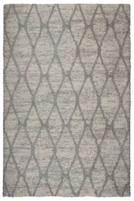 Χαλί (160x230) Βιοκαρπέτ Fluffy 370B White/Grey