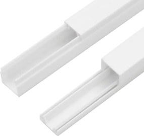 vidaXL Κανάλι Καλωδίων 25 x 16 χιλ. 10 μ. από PVC