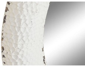 Τοίχο καθρέφτη Home ESPRIT Λευκό 84 X 6 X 84 CM