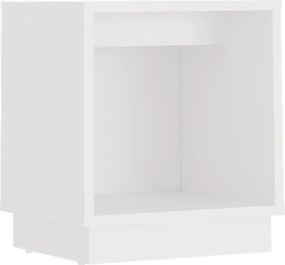 Κομοδίνο Gino Megapap χρώμα λευκό 40x35,3x45εκ.