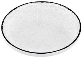 Πιάτο Ρηχό Vertical PR182746322 Φ22cm White Oriana Ferelli® Porcelain