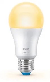 Έξυπνη Λάμπα E27 60W A60 LED Λευκό 2700K Dimmable 929002450222 Wiz 929002450222 Λευκό