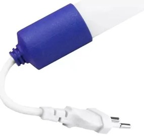 Αδιάβροχη λάμπα/σωλήνας φθορίου led 1,2μ 18W RZ-148 Μπλε χρώμα