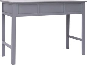 vidaXL Γραφείο Γκρι 110 x 45 x 76 εκ. Ξύλινο
